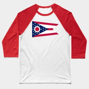 Ohio State Flag Baseball T-Shirt